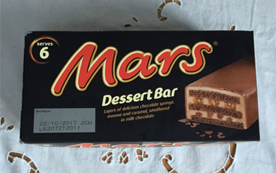 Mars Frozen Dessert Bar