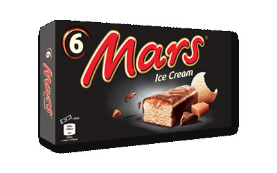 Mars Ice Cream bars