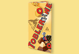 TOBLERONE ONE BY ONE STAND UP BAG