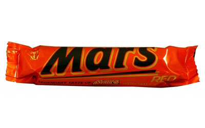 mars bar red