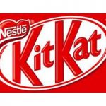 kitkat chocolate official logo of the company