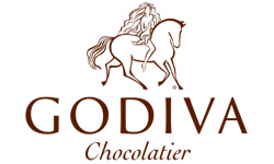 Godiva Chocolatier official logo of the company