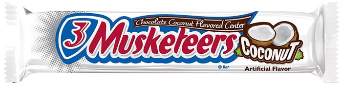 3 Musketeers Coconut