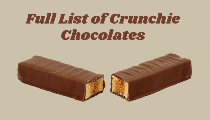 Full List of Crunchie Chocolates