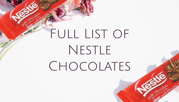 All Nestle Chocolates  List of Nestle Products, Variants & Flavors -  Chocolate Brands List