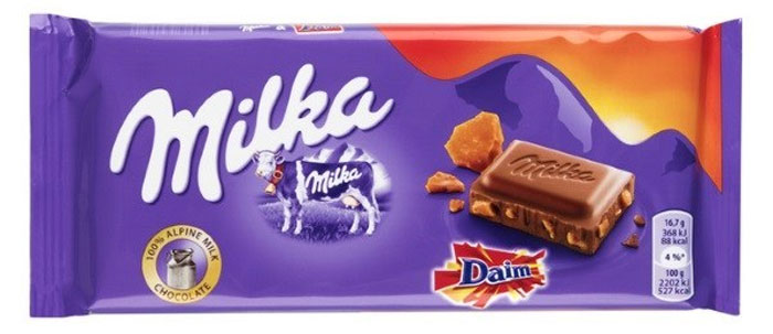 milka bars variant