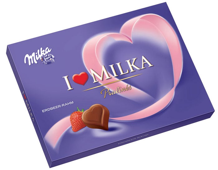 milka pralines variant