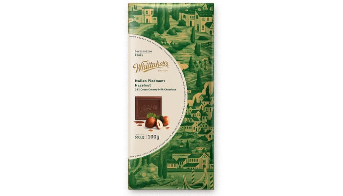 Italian Piedmont Hazelnut Cocoa Creamy Milk Chocolate