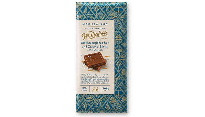 Marlborough Sea Salt & Caramel Brittle Block