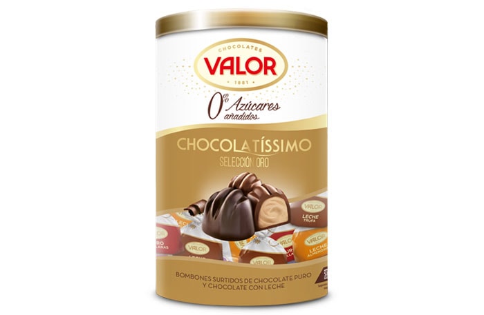 Chocolatíssimo Gold Selection. 0% Sugar Added