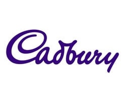 cadbury official logo of the company