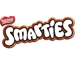 smarties official logo of the company
