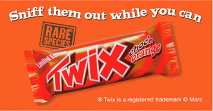 Choc 'N' Orange Twix