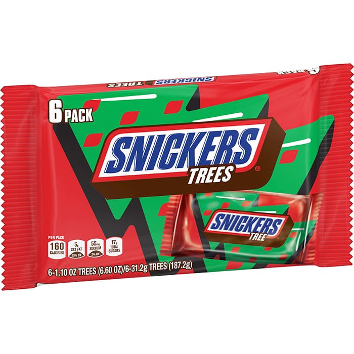Snickers Chocolate Candy Tree