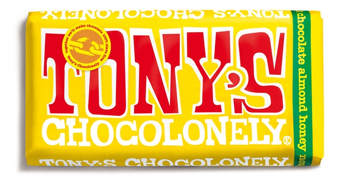 Tony’s Chocolonely Milk Chocolate Almond Honey Nougat