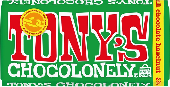 Tony’s Chocolonely Milk Hazelnut