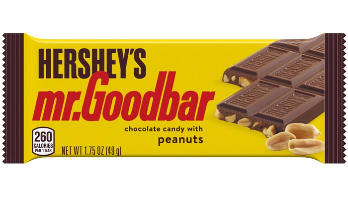 HERSHEY'S MR. GOODBAR Milk Chocolate with Peanuts Candy Bar