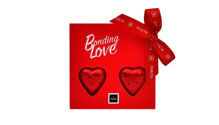 Patchi Box of 2 pieces Love Card