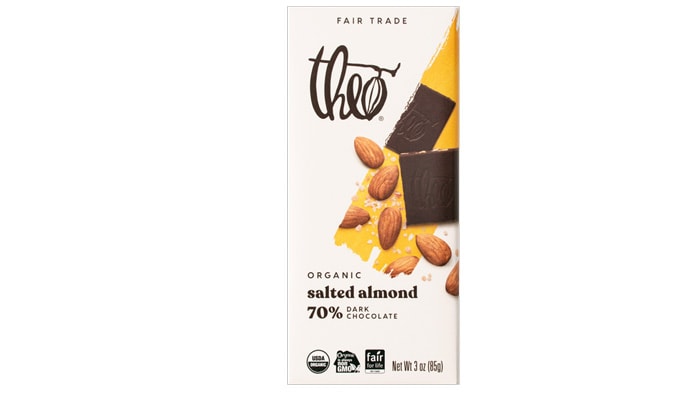 Theo Dark Chocolate Salted Almond