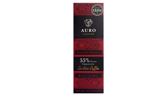 55% Dark Chocolate with Benguet Arabica