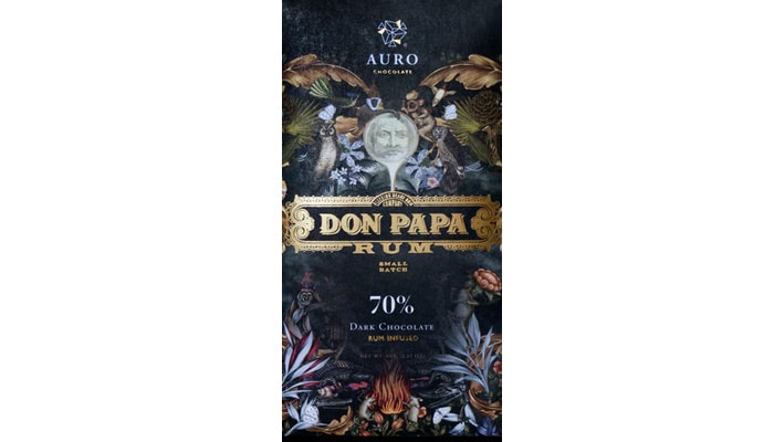 Auro x Don Papa: 70% Dark Chocolate Rum Infused