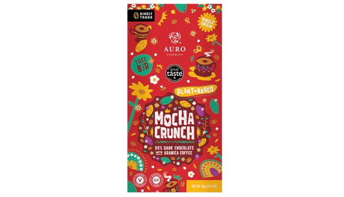 Mocha Crunch with Plant-Based 55% Dark Chocolate