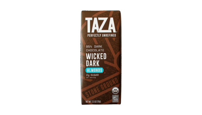 Taza 95% Wicked Dark with Almonds
