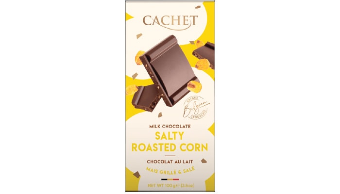 Cachet Salty Roasted Corn Milk Chocolate