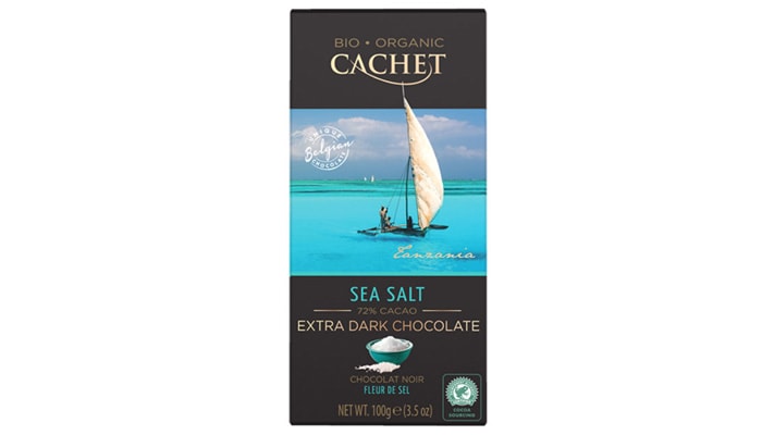 Cachet Sea Salt Extra Dark Chocolate