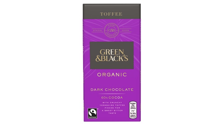 Green & Black's Milk Chocolate with Toffee